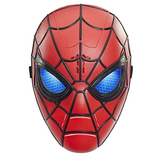Spiderman Mask med ljud och ljus