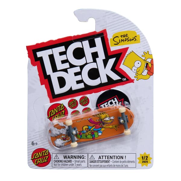 Tech Deck Fingerboard 96mm The Simpsons 1/2