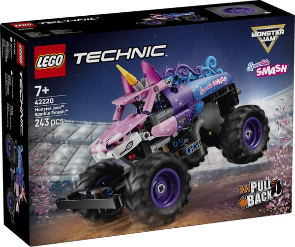 LEGO® Technic Monster JamTM Sparkle SmashTM pull-back 42220