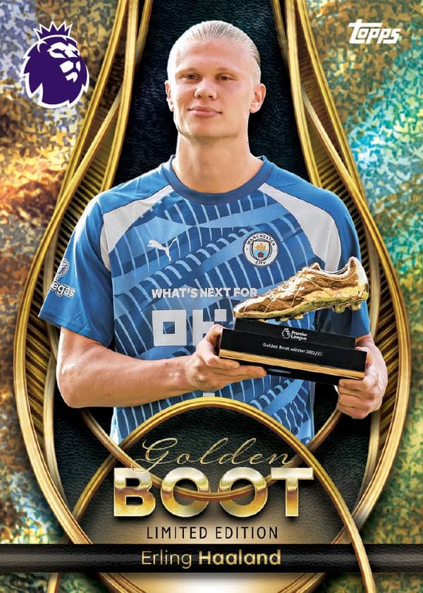 Topps Premier League Golden Boot Tin W2