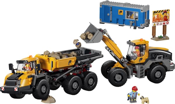 LEGO® City Dumper og frontlæsser 60494