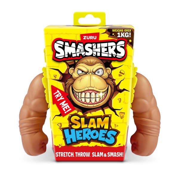 Smashers Slam Heroes Gorilla Brun
