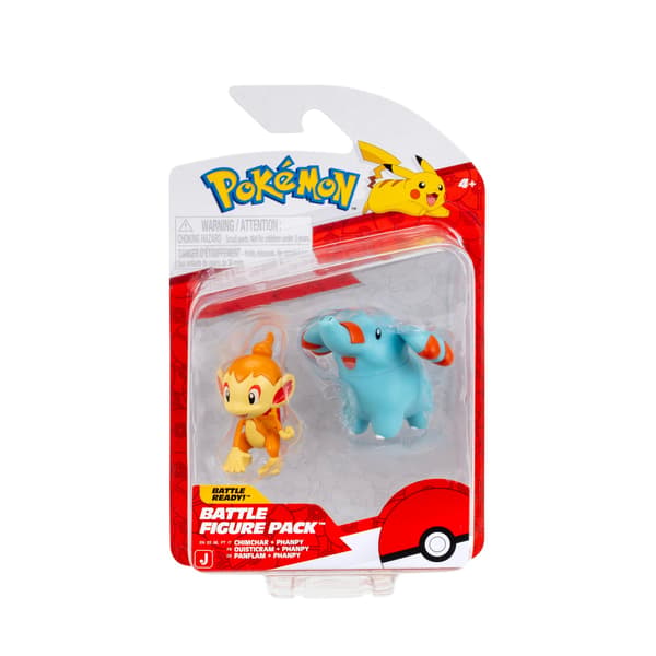 Pokemon Battle Figure Chimchar + Phanpy