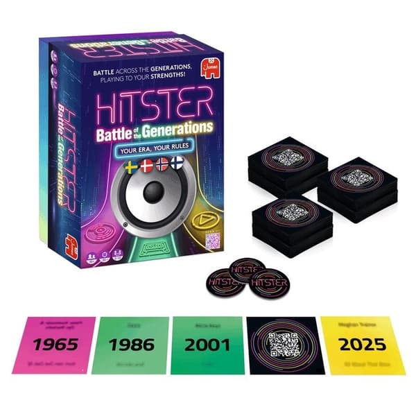 Hitster Battle of the Generations Nordic
