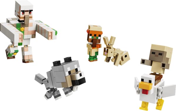 LEGO® Minecraft Ørkenangreb med hønseridder 21592
