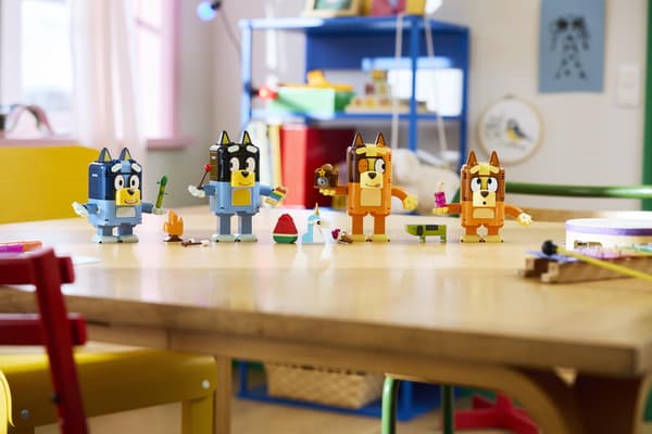LEGO® Bluey Palikkahahmo Bluey ja perhe 11217