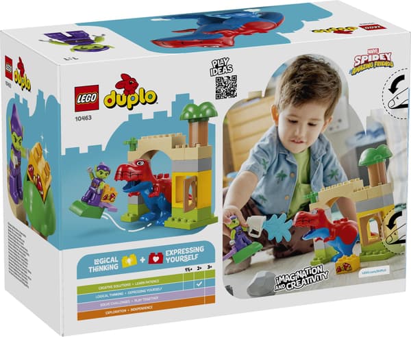 LEGO® Marvel Spidey-Rex vs. Vihreä Menninkäinen 10463