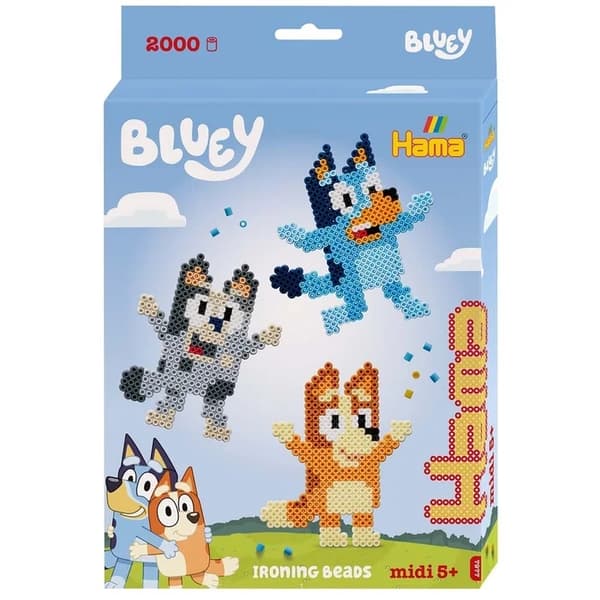 Hama Midi Box Bluey 2000stk.