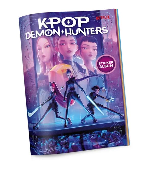 K-Pop Demon Hunters Sticker Album Starter Pack