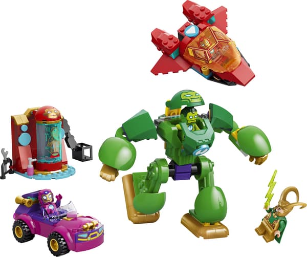 LEGO® Marvel Loki mot Team Iron Man 11211