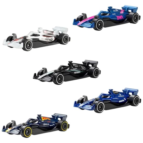 Hot Wheels F1 2025 1:64 5-Pack