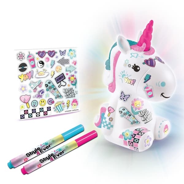 Style 4 Ever Kawaii Light-Up Unicorn DIY