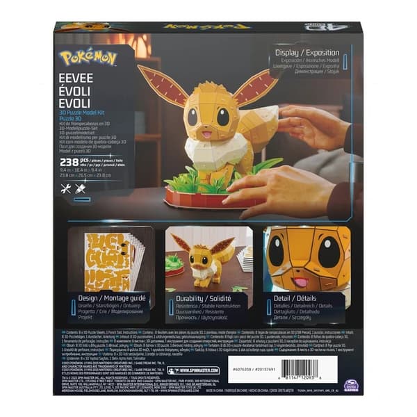 Pokemon 4D Build Puslespil Eevee