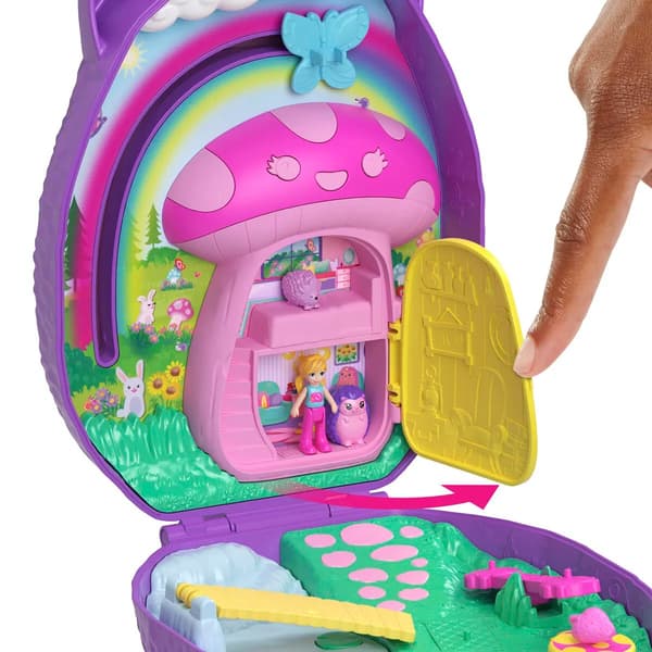 Polly Pocket Hedgehog Mom & Baby