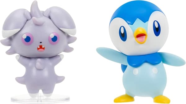 Pokemon Battle Figure Pack Espurr+Piplup