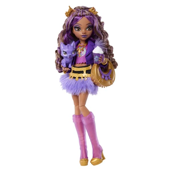 Monster High Docka Clawdeen Wolf lisävarusteiden kanssa