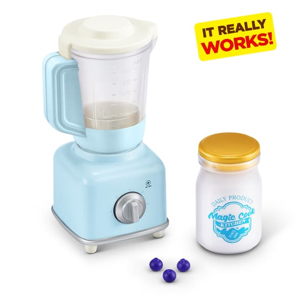 Mini Brands Magic Cook Kitchen Lyseblå blender