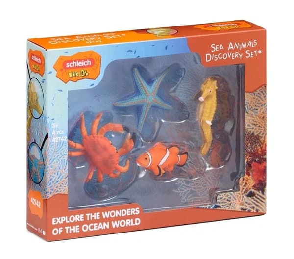schleich® WILD LIFE Havsdjur 4-pack 42742