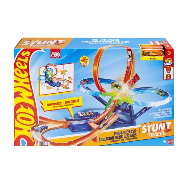 Hot Wheels Stunt Tracks Mid-Air Crash