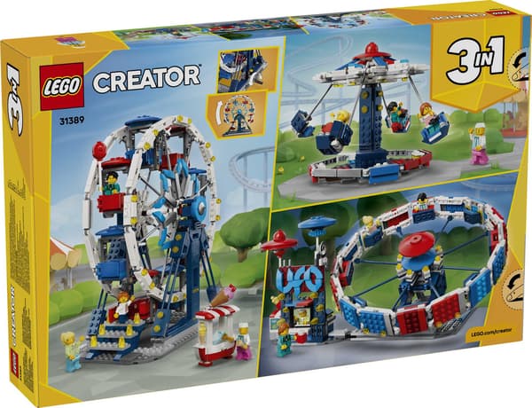 LEGO® Creator 3i1 Ikonisk pariserhjul 31389