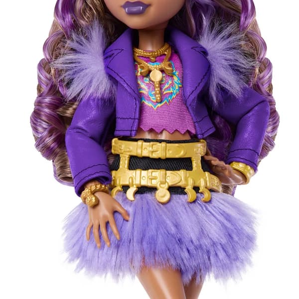 Monster High Docka Clawdeen Wolf med tillbehör