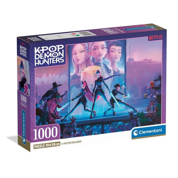 Clementoni K-pop Demon Hunters Palapeli 1000 palaa