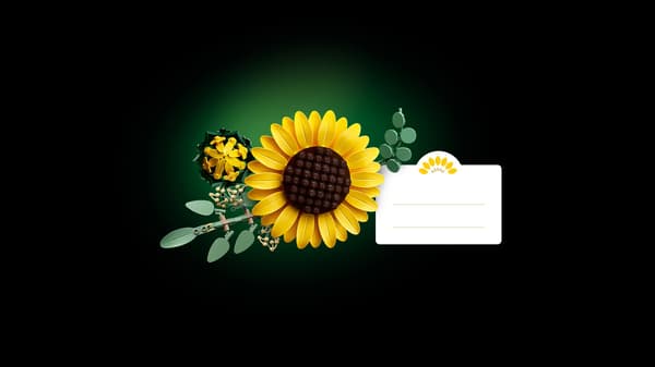 LEGO® Botanicals Auringonkukkakimppu 11502