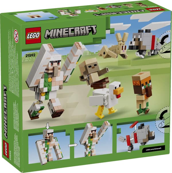LEGO® Minecraft Ökenattack med hönsryttare 21592