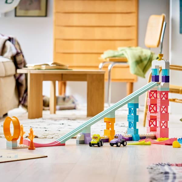 LEGO® DUPLO 3-i-1 Kreative ramper med køretøjer 10478