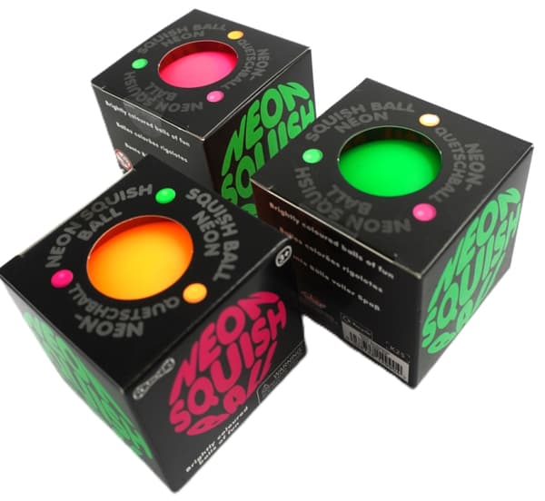 Scrunchems Neon Squish Ball Grøn