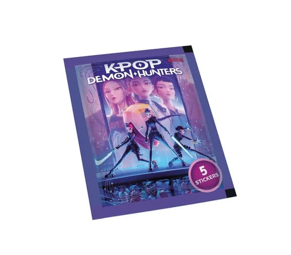 K-Pop Demon Hunters Stickers 5-Pack Hel display 40st boosters
