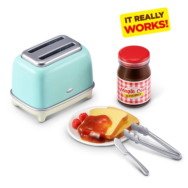 Mini Brands Magic Cook Kitchen Turkos Brödrost