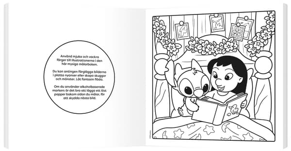 Lilo & Stitch Cozy Coloring Malebog