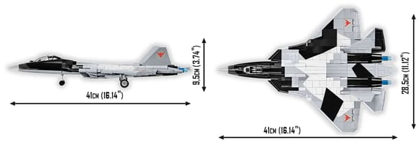 Cobi Top Gun Maverick Enemy Strike Jet 1:48