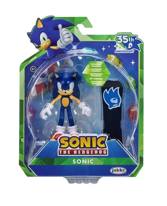 Sonic Figur 10cm med tillbehör Sonic W24
