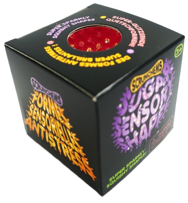 Scrunchems Sugar Sensory Shapes Lilla bold