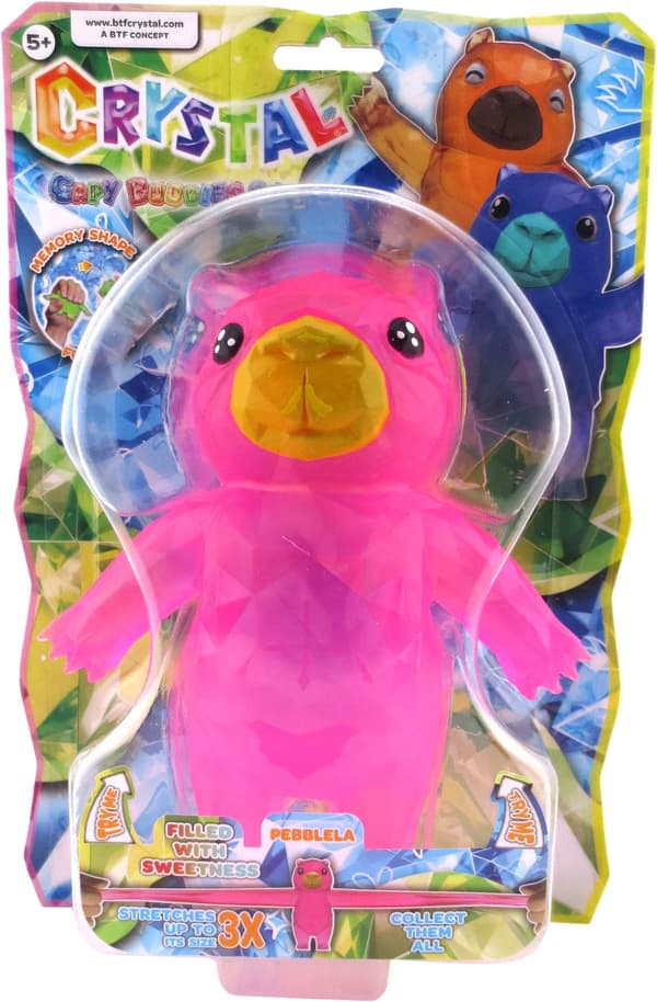 Stretchapalz Crystal Capy Buddies Pebblela