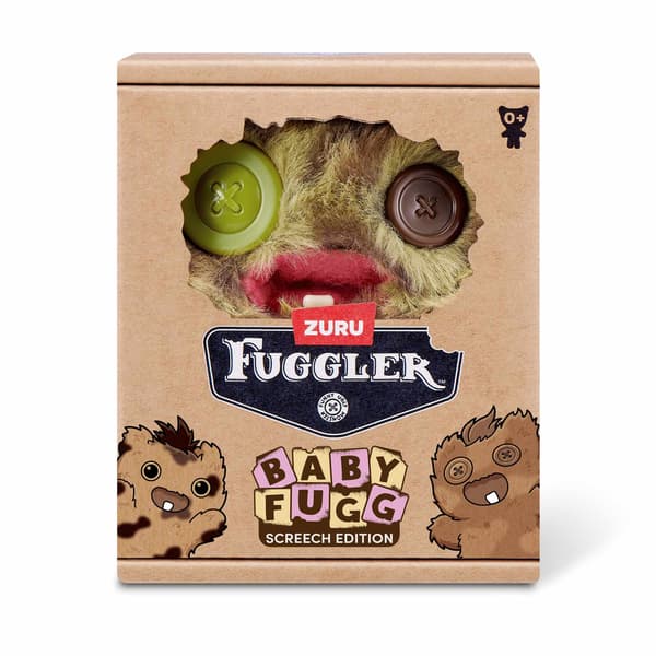 Fuggler Baby Fugg Screech Edition (Green & Brown)