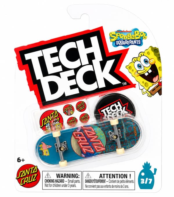 Tech Deck Fingerboard 96mm Sponge Bob Squarepants 3/7