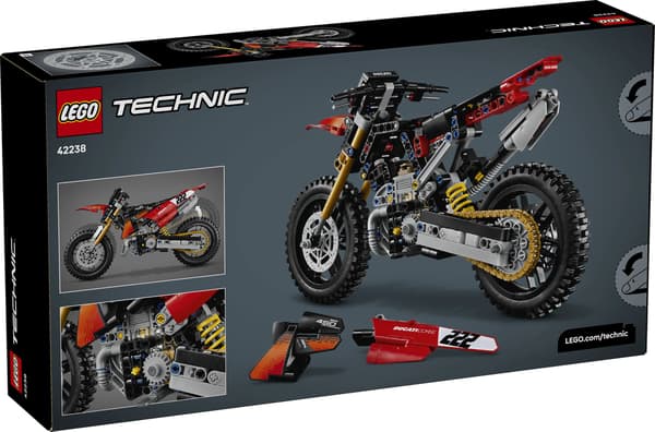 LEGO® Technic Ducati Desmo450 MX Factory -moottoripyörä 42238