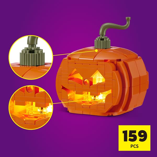 Max Premium Halloween LED Græskar Drilleri A