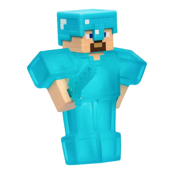 Goo Jit Zu Minecraft Steve with Diamond Armor Sword