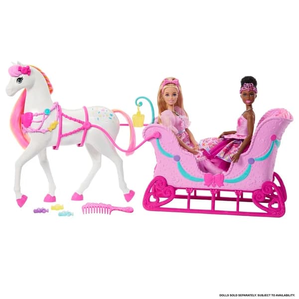 Barbie Nutcracker Hest med slæde