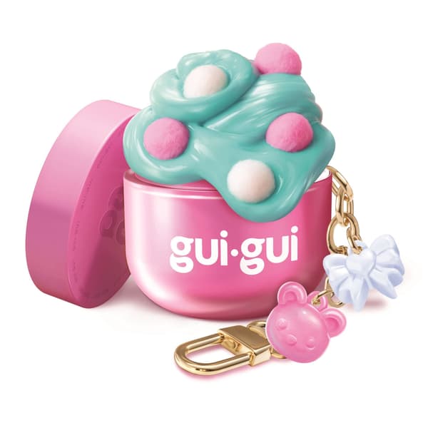 Gui Gui Mini Slime med nyckelring Gloss