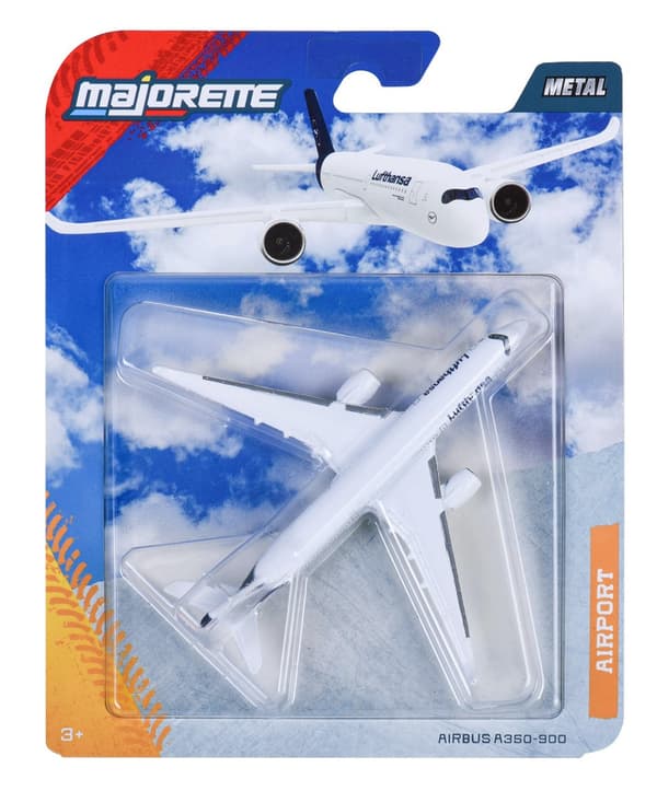 Majorette Flygplan Metall A350-900 Lufthansa