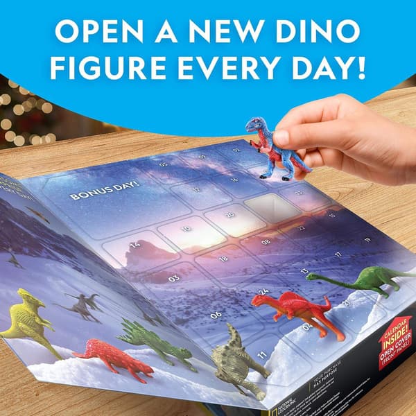 National Geographic Dinosaur Joulukalenteri 2026