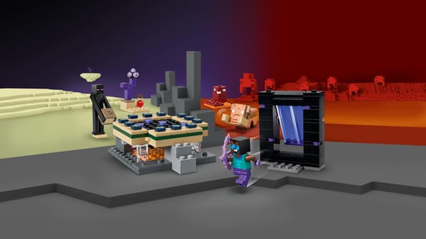 LEGO® Minecraft Matka Nether- ja End-portaalin kautta 21584