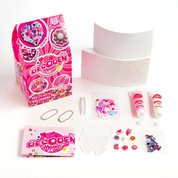 Decoden Magic Mini Pretty Kitty Bag Charms