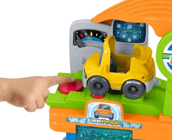 Fisher-Price Little People Bensinstation
