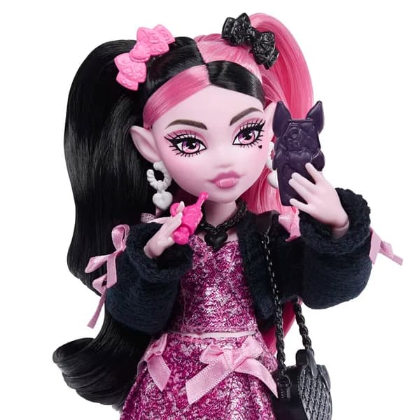 Monster High Dukke Draculaura med tilbehør